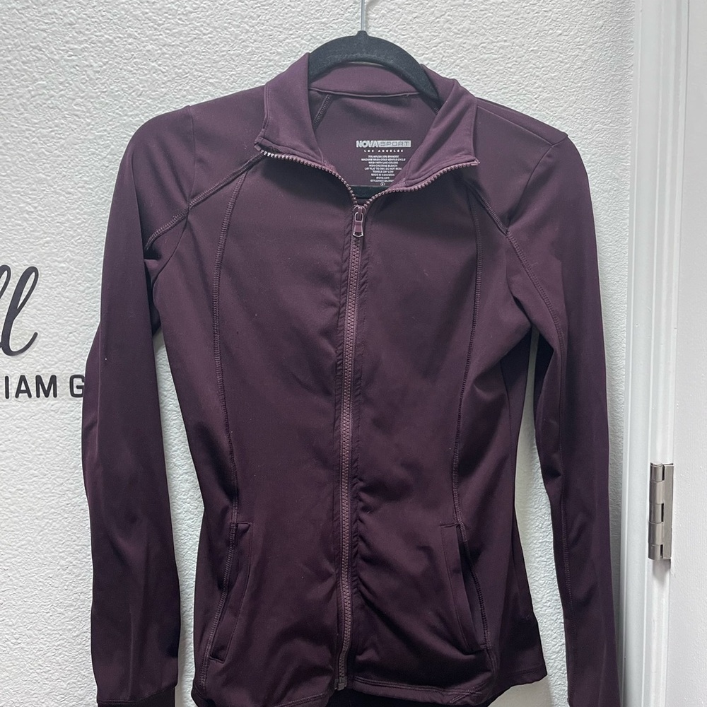 Fashion Nova Deep Purple Utility Jacket